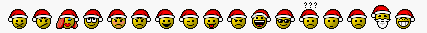 Santacons Santa Icons Smilies