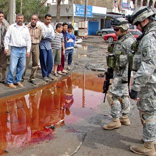 Iraqi rivers of blood