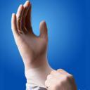 latex glove - strip search coming up!