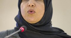 Bahraini human rights, health and social affairs minister Fatima Albalooshi