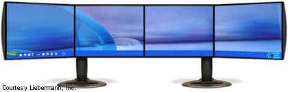 Liebermann Wraparound display