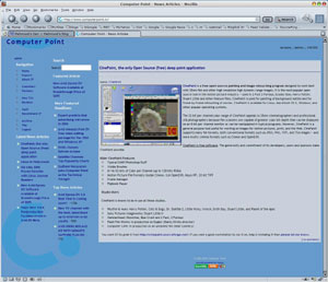 New Xaraya theme for computerpoint.tv