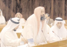 Jassim Al-Saidi in Bahrain's parliament