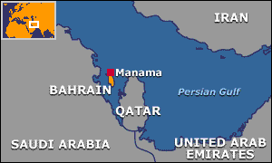 Bahrain Location Map