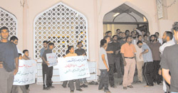 protesters don't want the Imam who supported a pedophile