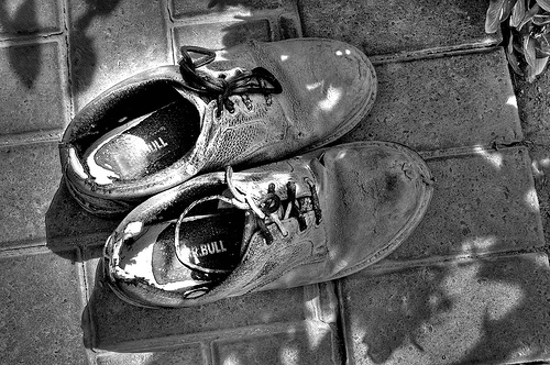 Worker's shoes
