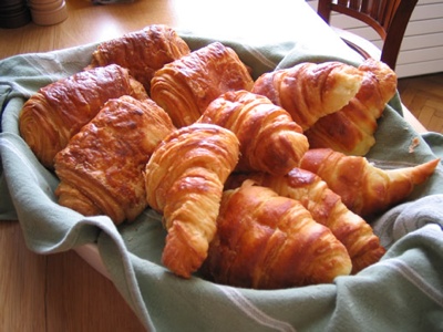 Croissant for breakfast